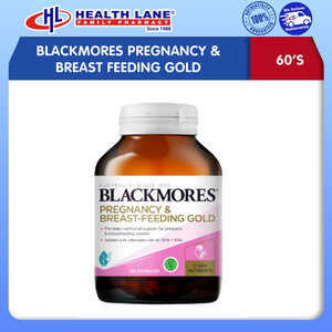 BLACKMORES PREGNANCY & BREAST FEEDING GOLD (60'S) 